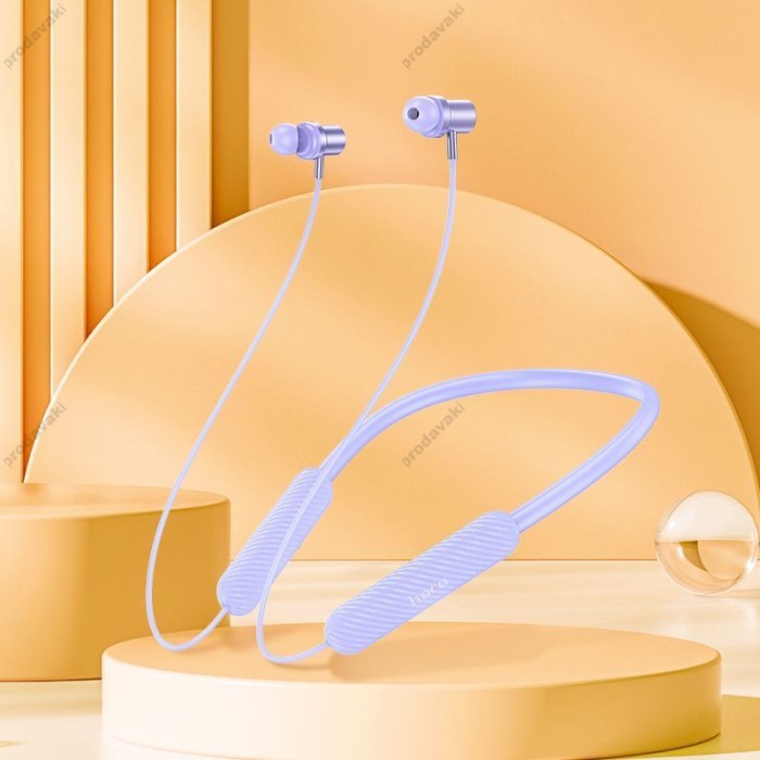 Бездротові Bluetooth навушники HOCO ES70 Armour neck-mounted earphones BT 5.3 Purple