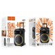 Портативна колонка Bluetooth HOCO HA5 Winner wireless dual-mic outdoor 60W Black