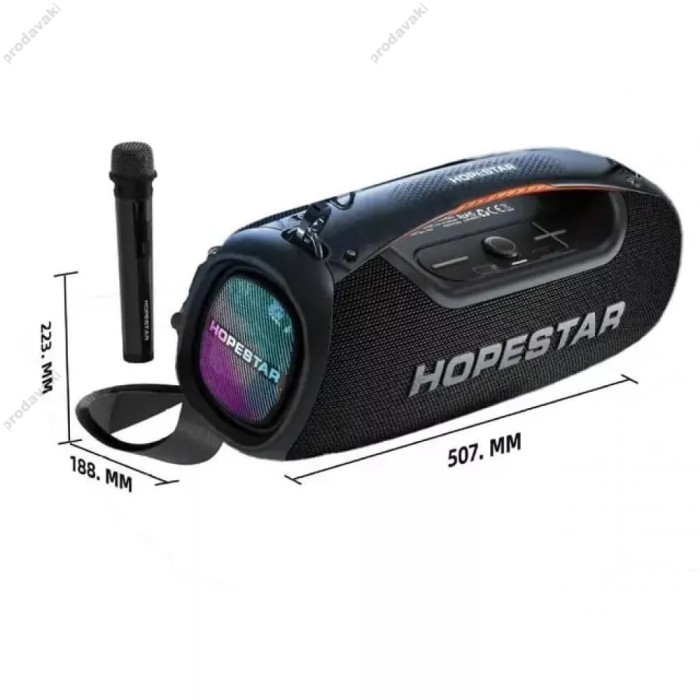 Портативна Колонка Bluetooth HOPESTAR A60 100W Black