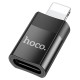 Перехідник Hoco UA17 Adapter Lightning To Type-C Black