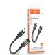 Перехідник Hoco U107 Adapter Type-C To Lightning Black