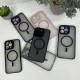 Чохол Stand Camera with MagSase iPhone 15 Pro Grey