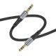 Кабель аудіо AUX кабель Hoco UPA26 Cable 1m Black