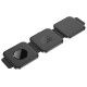 Бездротовий зарядний пристрій Hoco CQ4 Magnetic Wireless Charger 3 in 1 Black