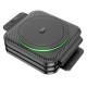 Бездротовий зарядний пристрій Hoco CQ4 Magnetic Wireless Charger 3 in 1 Black