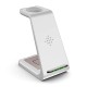 Бездротове заряджання стенд Smart 3 in 1 T3 Fast 15W (iPhone+Apple Watch+AirPods) White
