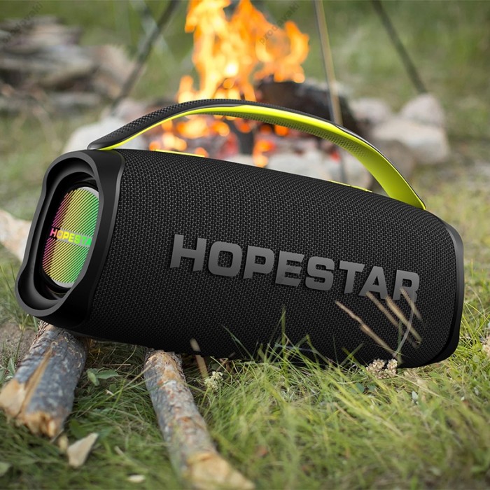 Портативна колонка Bluetooth Hopestar A40 70W Black