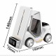 Бездротова зарядка стенд T20 5 IN1 (iPhone, iWatch, AirPods, Clock, Alarm) 15W FAST Orange