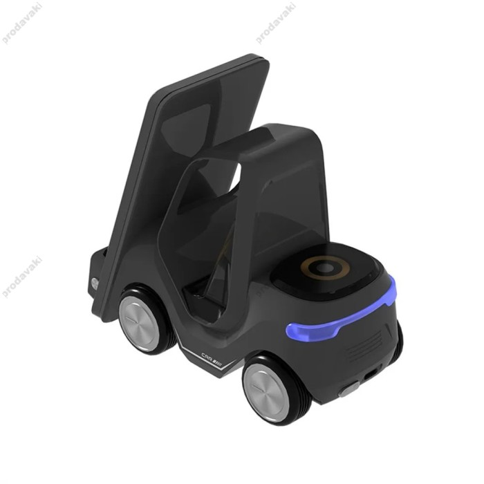 Бездротова зарядка стенд T20 5 IN1 (iPhone, iWatch, AirPods, Clock, Alarm) 15W FAST Grey