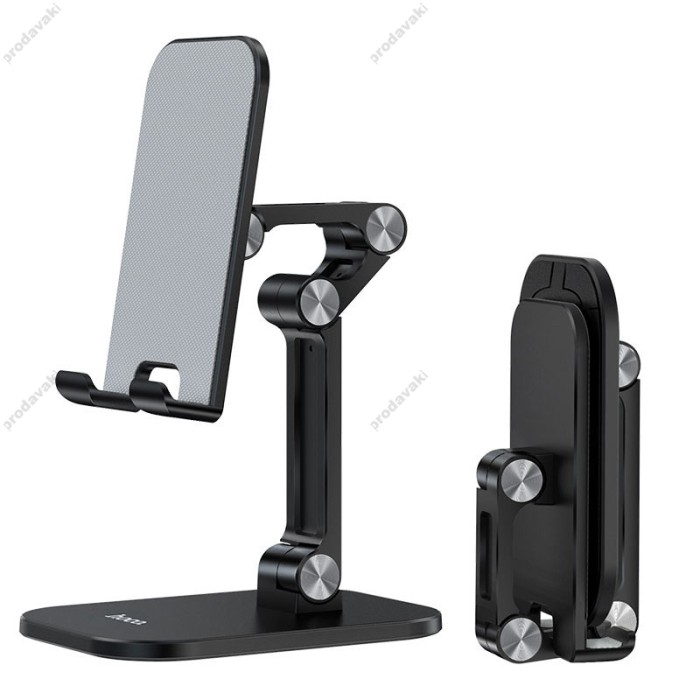 Настільний тримач Hoco PH34 Excelente double folding desktop stand (4,7 -13 ) Black
