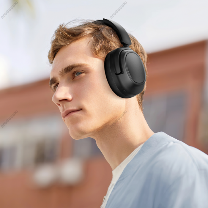 Бездротові Bluetooth навушники Wiwu TD-03 Pilot Headset ANC Wireless Headphone Black