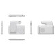 Бездротова зарядка Wiwu Wi-W020 Foldable Wireless Charger 3 in 1