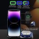 Бездротова зарядка Wiwu Wi-W005 Power Air 3 in 1 Wireless Charger