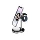Бездротова зарядка Wiwu Wi-W003 Power Air 3 in 1 Wireless Charger