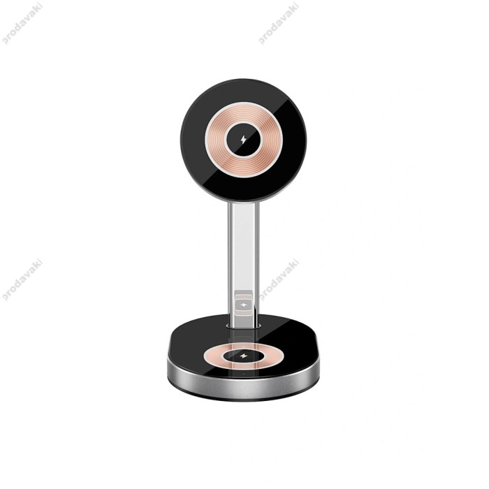 Бездротова зарядка Wiwu Wi-W003 Power Air 3 in 1 Wireless Charger