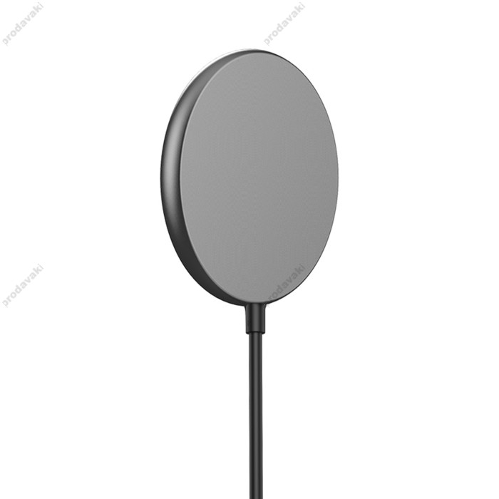 Бездротова зарядка Wiwu Wi-W007 Strong Magnetic Adsorption Wireless Charger 15W with MagSafe