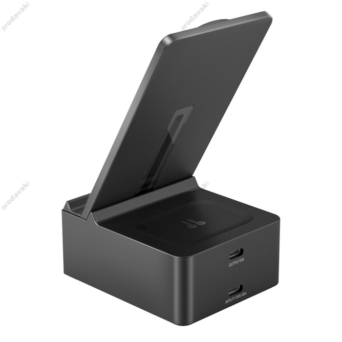Бездротова зарядка Wiwu Wi-W011 Platinum 15W 3 in 1 Wireless Charger