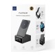 Бездротова зарядка Wiwu Wi-W011 Platinum 15W 3 in 1 Wireless Charger