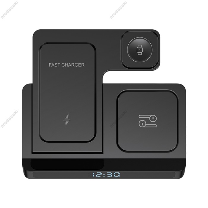 Бездротова зарядка Wiwu Wi-W006 Power Air 5 in 1 Wireless Charger