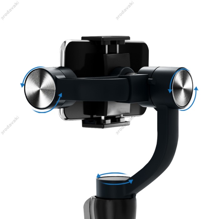 Трехосьовий стабілізатор (стедікам) WIWU S5B 3-Axis Hand Held Stabilized Gimbal Selfie Stick