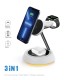 Бездротова зарядка Wiwu Wi-W002 Power Air 3 in 1 Wireless Charger