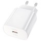 Мережевий зарядний пристрій HOCO N22 Jetta Type-C cable 25W White