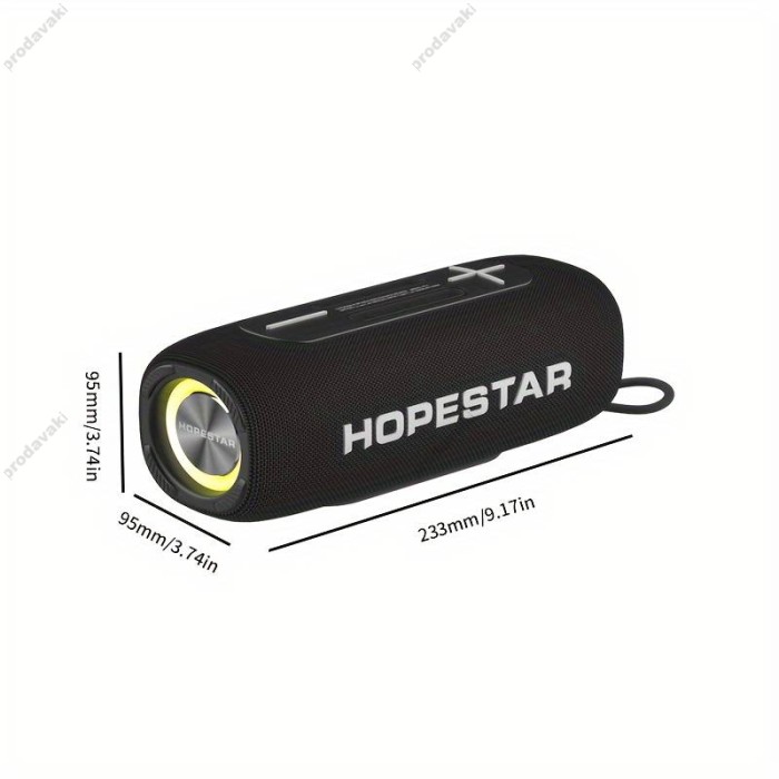 Портативна колонка Bluetooth Hopestar P32 20W Black