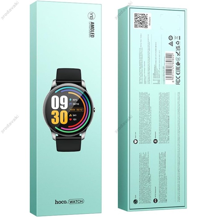Смарт годинник HOCO Y10 AMOLED Smart sports watch Сірі