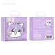Бездротові Bluetooth навушники HOCO EW48 True wireless stereo headset Purple cat