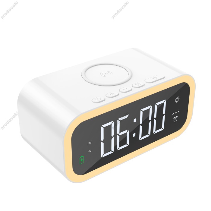 Бездротова зарядка стенд Wiwu W015 15W Wireless Charger white