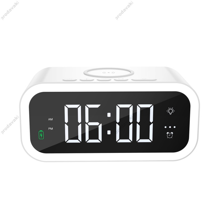 Бездротова зарядка стенд Wiwu W015 15W Wireless Charger white