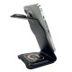 Бездротова зарядка стенд 3 in 1 S08 MagSafe Ultra-Thin (iPhone, iWatch, AirPods) 15W Black