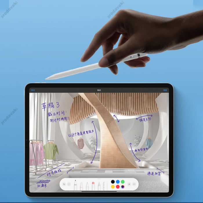 Стілус Stylus WiWU PENCIL L (White)