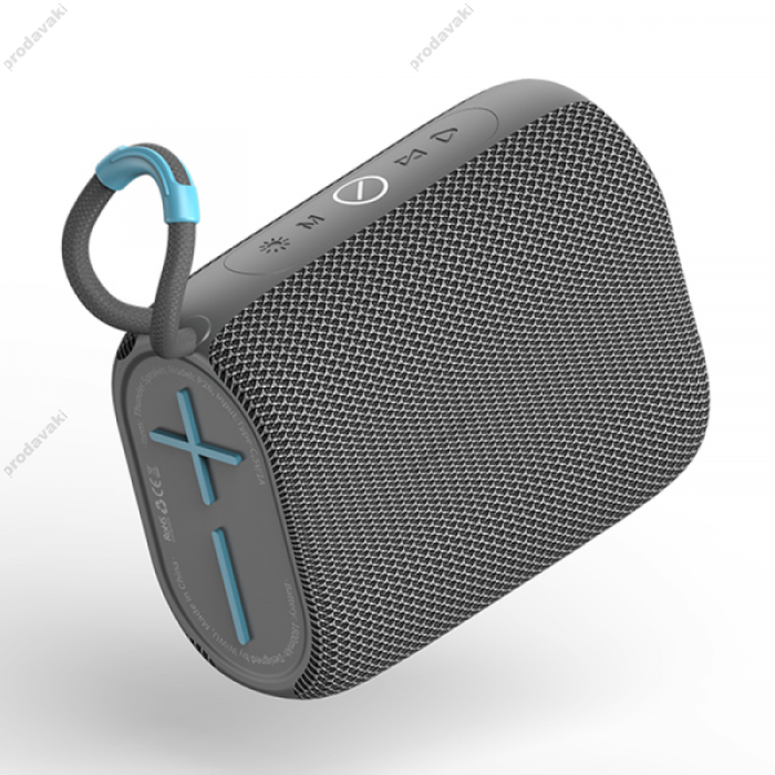 Портативна колонка Bluetooth WiWU P26 Thunder Wireless Speaker Portable 5W Gray