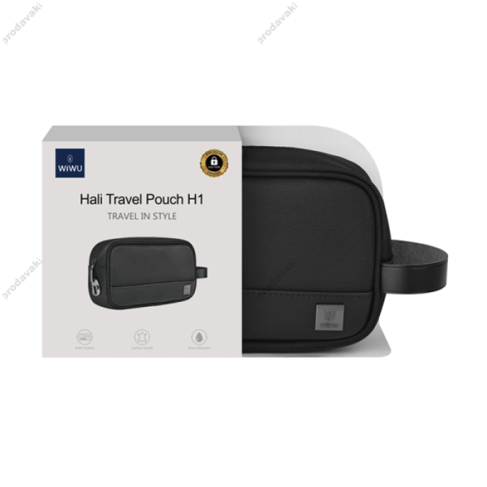 Сумка-Органайзер WIWU Hali Travel Pouch H1 Black