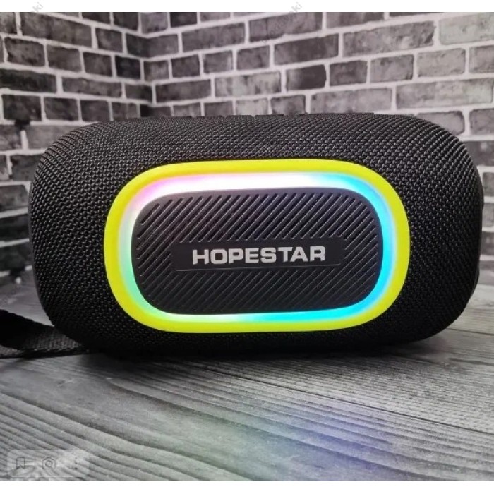 Портативна колонка Bluetooth HOPESTAR P65 Led 20W Black