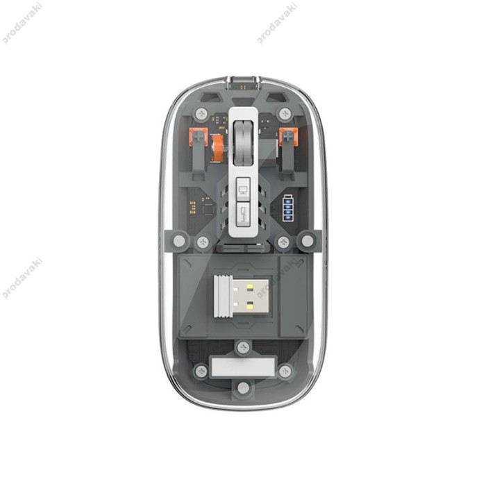 Комп'ютерна мишка WiWU Crystal Magnetic Wireless Mouse WM105 Gray