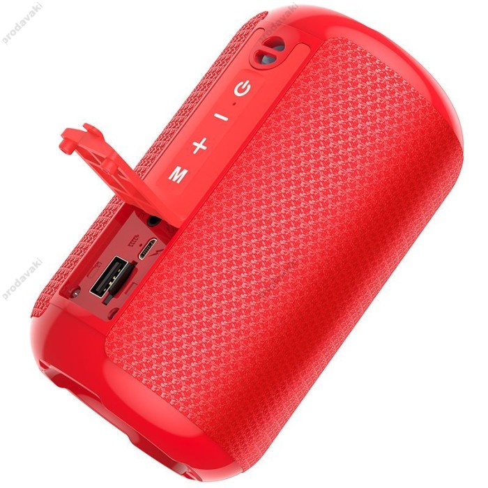 Портативна колонка Bluetooth HOCO HC1 Trendy sound sports wireless speaker 5W Red