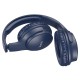Бездротові Bluetooth навушники HOCO W40 Mighty headphones BT5.3 Blue