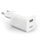 Мережевий зарядний пристрій Baseus Quick Charge White CCALL-BX02