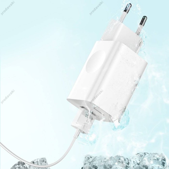 Мережевий зарядний пристрій Baseus Quick Charge White CCALL-BX02
