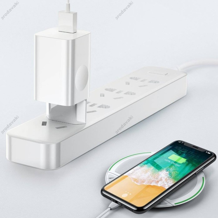 Мережевий зарядний пристрій Baseus Quick Charge White CCALL-BX02