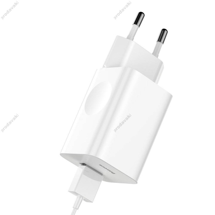 Мережевий зарядний пристрій Baseus Quick Charge White CCALL-BX02