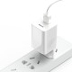 Мережевий зарядний пристрій Baseus Quick Charge White CCALL-BX02