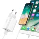 Мережевий зарядний пристрій Baseus Quick Charge White CCALL-BX02