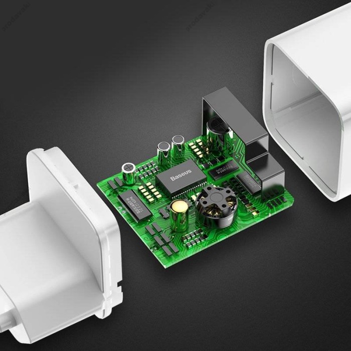 Мережевий зарядний пристрій Baseus Quick Charge White CCALL-BX02
