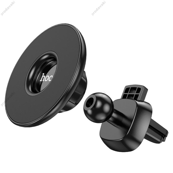 Автомобільний тримач Hoco CA112 Excelle air outlet ring magnetic Black