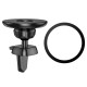 Автомобільний тримач Hoco CA112 Excelle air outlet ring magnetic Black