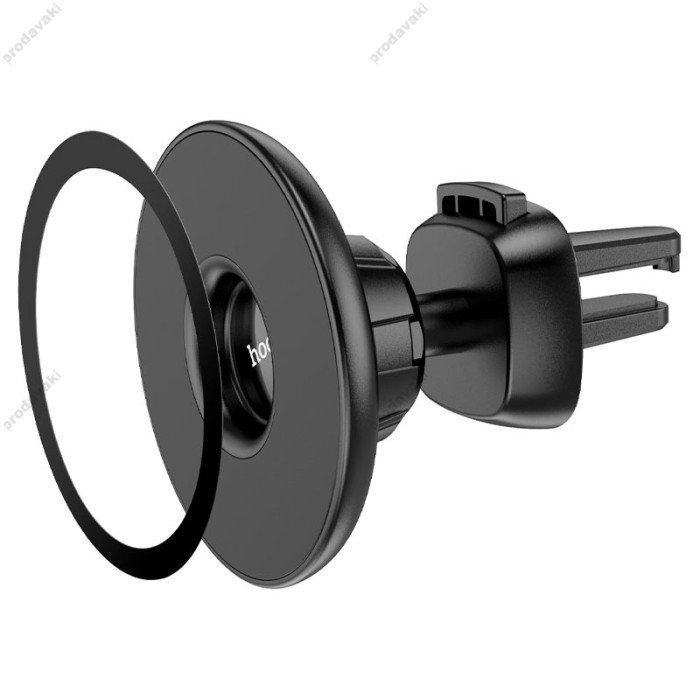 Автомобільний тримач Hoco CA112 Excelle air outlet ring magnetic Black