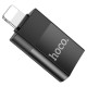Перехідник HOCO UA17 USB to Lightning USB2.0 OTG adapter Black